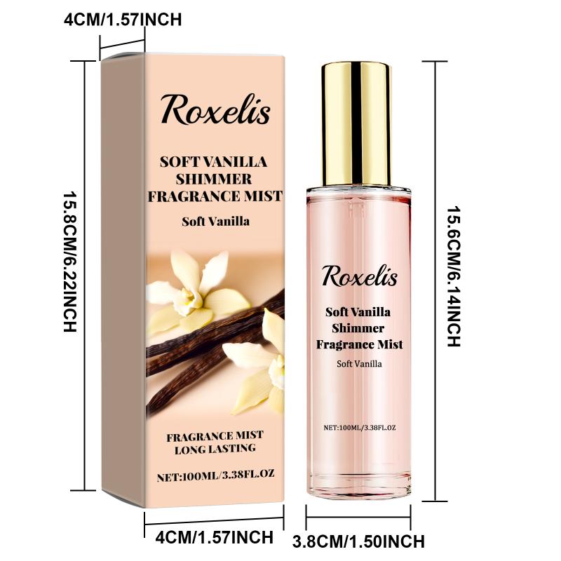 Roxelis Nude Vanilla Искрящийся Парфюм-спрей Стойкий Аромат Свежий И Натуральный Парфюм Для Встречи Пар