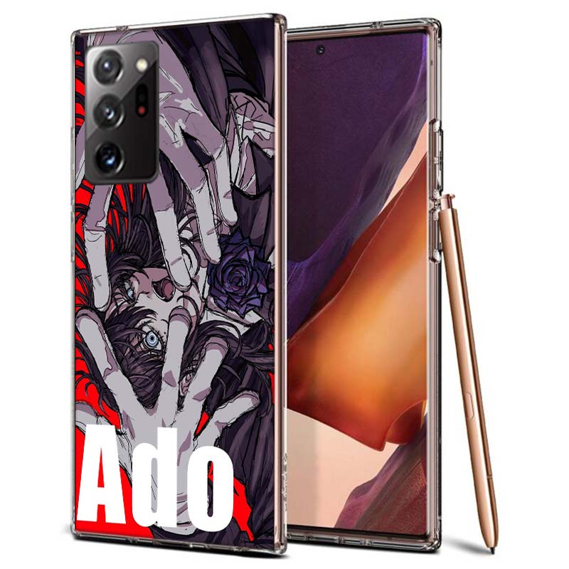 Ado Album Kyogen Phone Case for Samsung A55 A35 A25 A15 A07 A05S A16 A17 A26 A36 A37 A56 A57 Galaxy Note 20 10 A50S A71 A51 A31