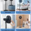 Midea Quiet 7-Blade Remote Control Pedestal Fan