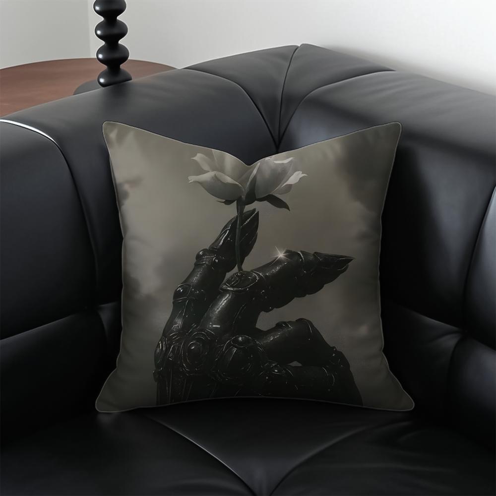 Game Dark LLies of P Cushion Cover Pillow Case Antidustmite Invisible zipper silky short plush Sofa cushion