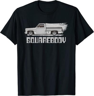 Классическая винтажная футболка унисекс Squarebody