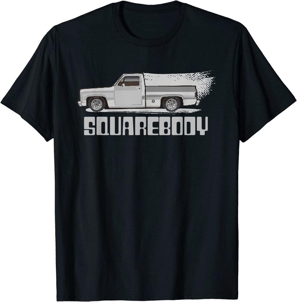 Классическая винтажная футболка унисекс Squarebody