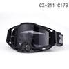 Adjustable Nose Pad Motorcycle Goggles Helmets Windshield Protection UV400 Sport Riding Eyewear