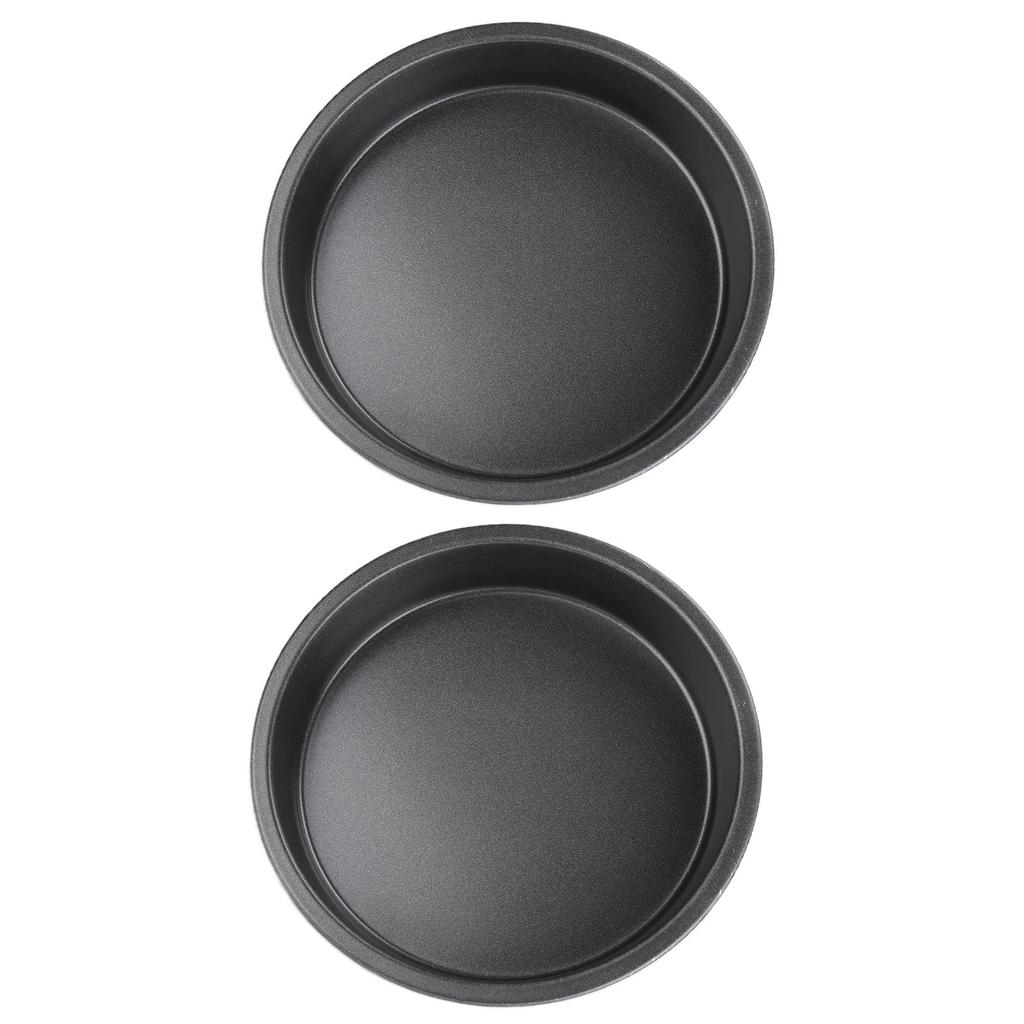 2 шт. Антипригарная форма для пиццы Глубокая утолщенная форма для выпечки из углеродистой стали для кухни, пекарни