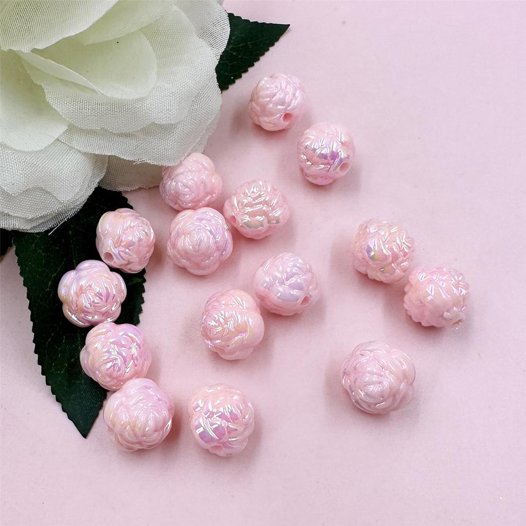 15 шт. 15 мм модные акриловые цветы свободные бусины «сделай сам» для ожерелья, браслетов, изготовления ювелирных изделий