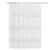 Translucent Partition Curtain for Bathroom Grid Shower Curtain PEVA Anti Mold and Waterproof Multi Color Design