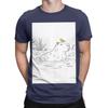 Minimalist Capybara Bird Design Cute and Relaxing Artwork Funny 100 Cotton TShirt capybara Tops Tees For Unisex