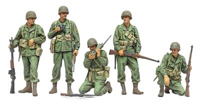 Tamiya 1/35 Военная миниатюра Серия Нет. 379 США. Пехотный разведывательный набор Пластиковая модель 35379 (Предварительно окрашенный)