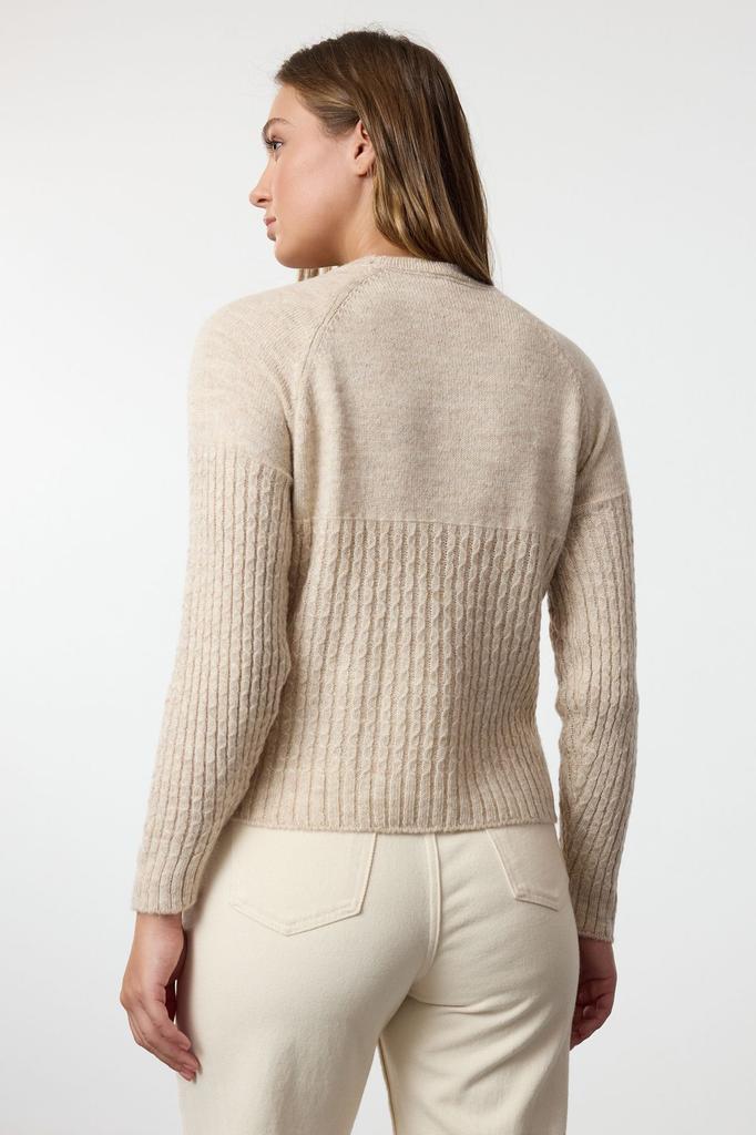 Женский свитер в элегантном стиле, мягкий текстурированный трикотажный свитер с рисунком камня