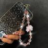 Anti-Lost Phone Hand Rope Hand-beaded Car Keychain Cute Bag Pendant