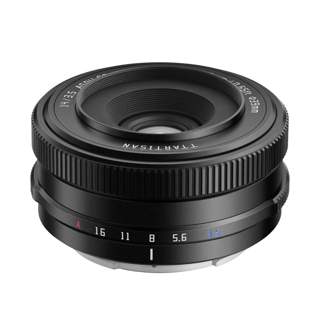TTARTISAN AF 14mm Prime Lens Sony E Interchangeable Lens for Mirrorless Ideal for Tabletop and Commemorative Lens Hood Meisho Optical F3.5 E-Mount