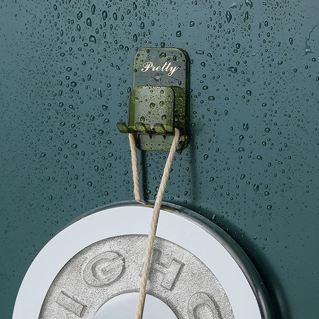 Настенный крючок без прокола для зубной щетки, держатель для бутылок, самоклеящаяся вешалка для хранения вещей, вешалка для ванной комнаты и туалета