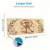 Pippi Longstocking Custom Name Large Size Mouse Pad Large Gaming Table Cushion Non-slip Laptop Tablet Big Mousepad XXL Mat Mini PC Playmat With Lock e