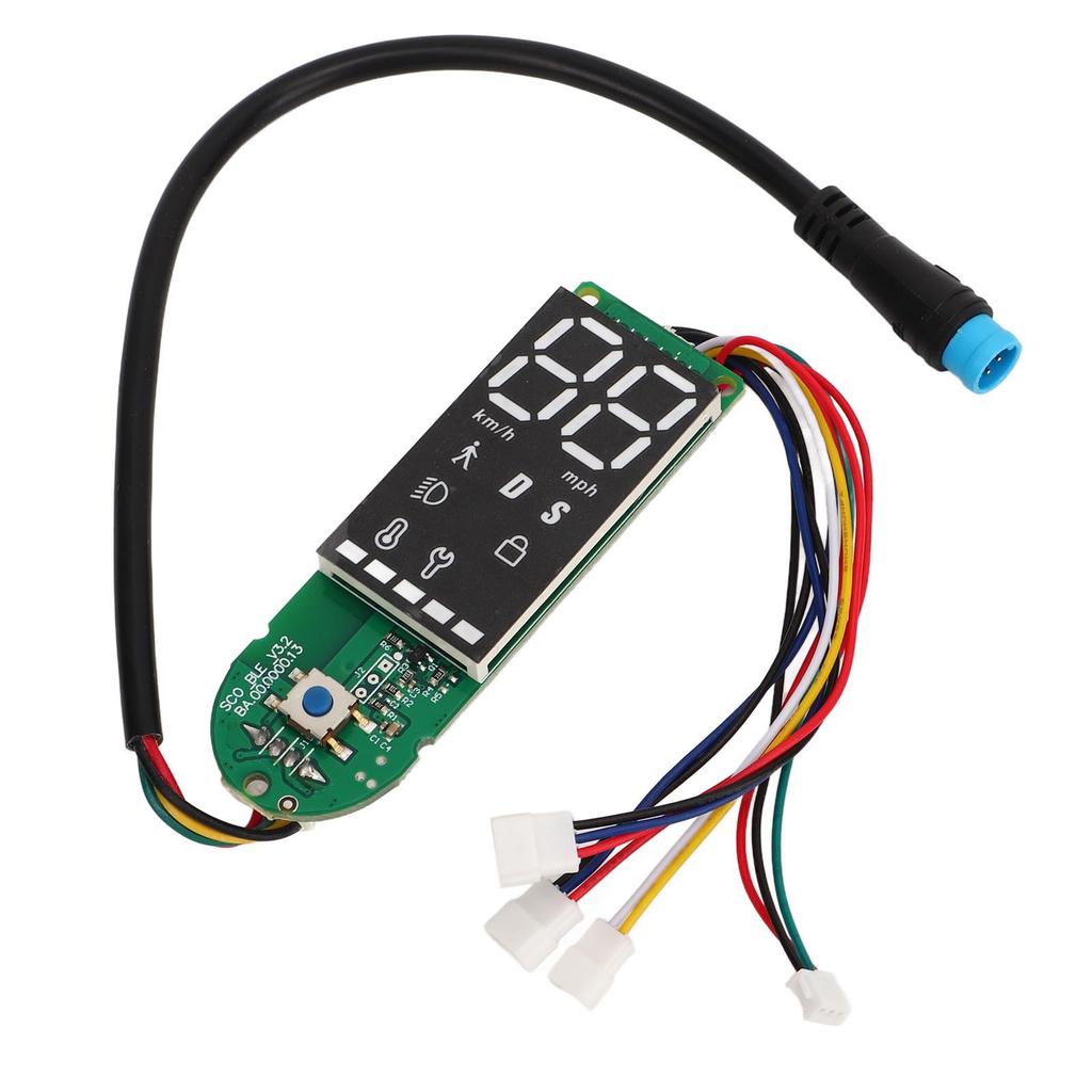 Electric Scooter Circuit Board PCB Waterproof Electric Scooter Dashboard Replacement 4 Wire Double