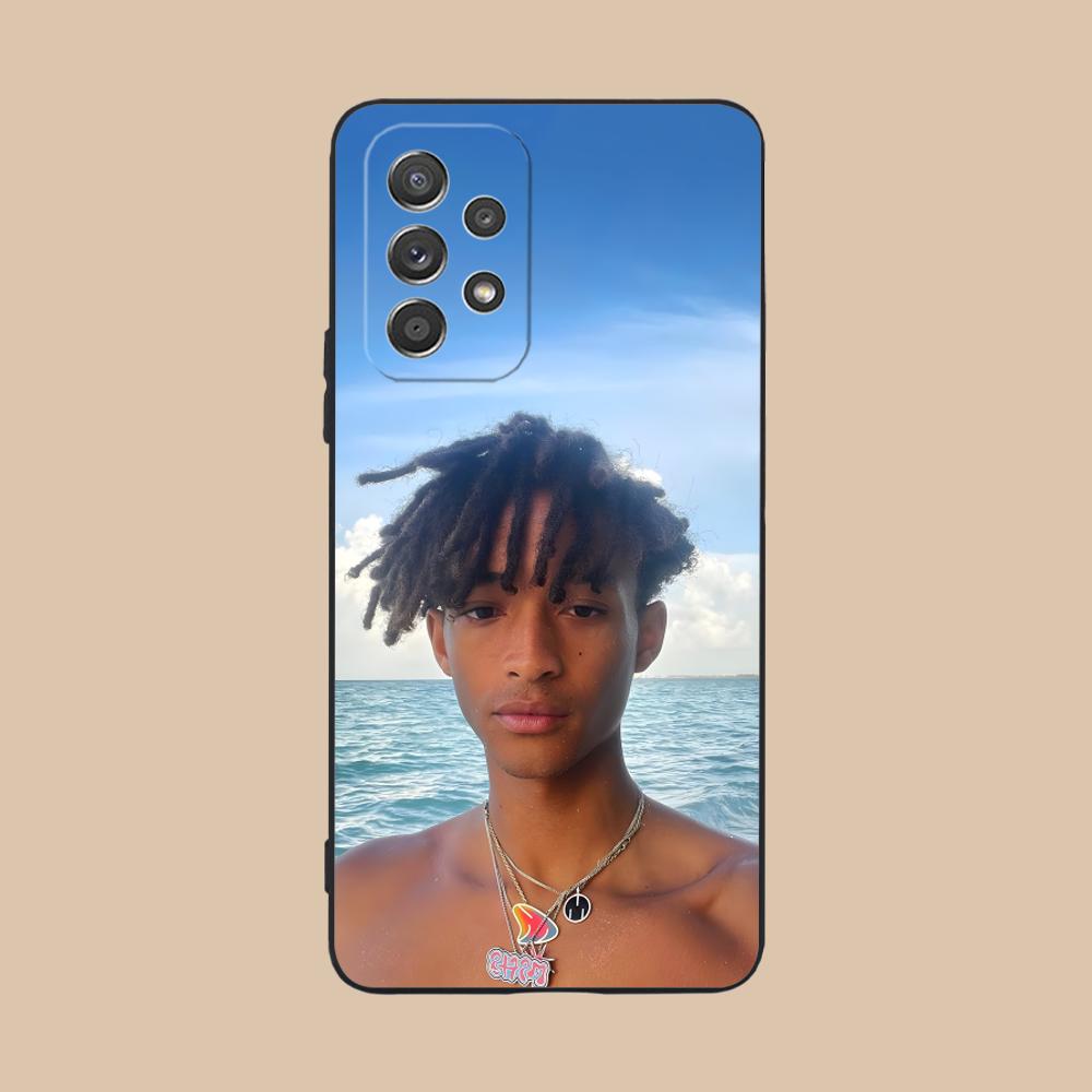 Jaden Smith Matte TPU Mobile Phone Case for Samsung Galaxy M55 54 42 35 34 33 32 23 22 15 14 13 12 F55 5G Colorful Cover