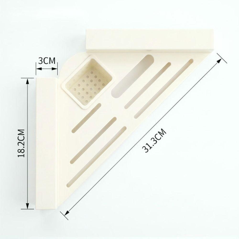 with Draining Cup Sink Drain Shelf Triangular Shape Dish Drying Rack Sink Corner Rack Kitchen Sink