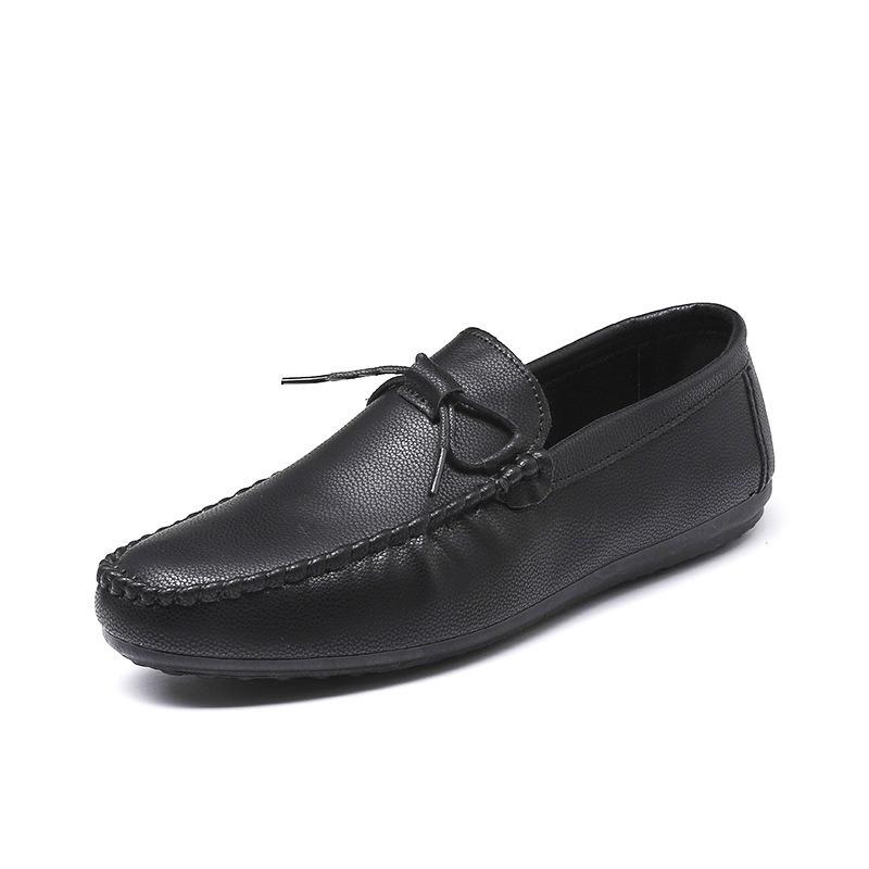 Туфли Doudou мужские весна-лето новые мужские повседневные деловые кожаные туфли оверсайз ленивые туфли