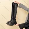 Fashion Comemore Women's High Boots Autumn Platform Thigh High Boots Fashion Women Sheoes Back Zip High Heels Over The Knee Boots Female