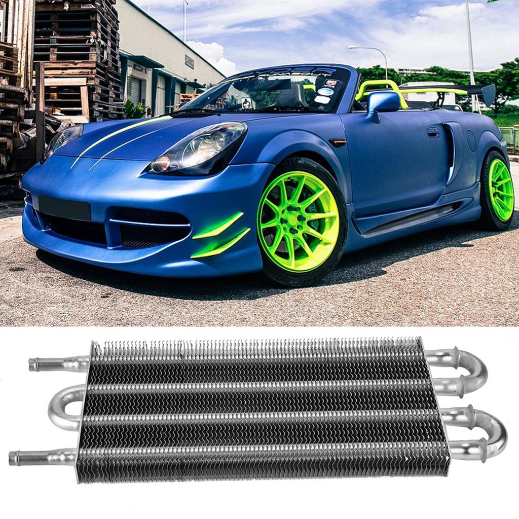 Автомобильный 4-рядный удаленный масляный радиатор коробки передач комплект автоматический ручной радиатор конвертер