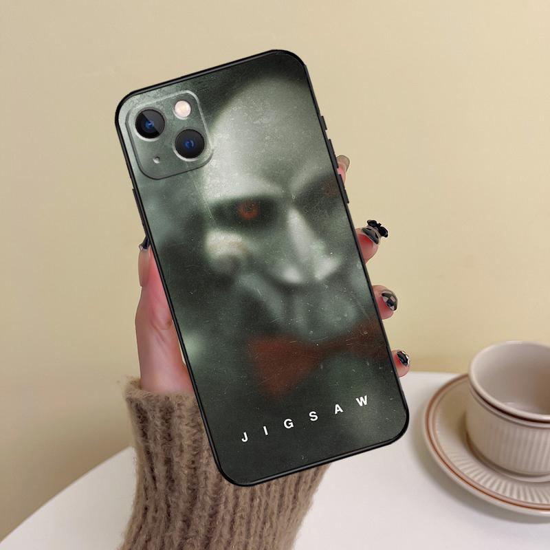 SAW Убийца Пила Хоррор Фильм Чехол для Телефона Для iPhone 15 14 Plus 11 12 13 16 Pro Max Mini 7 8 X XR XS Max Чехол