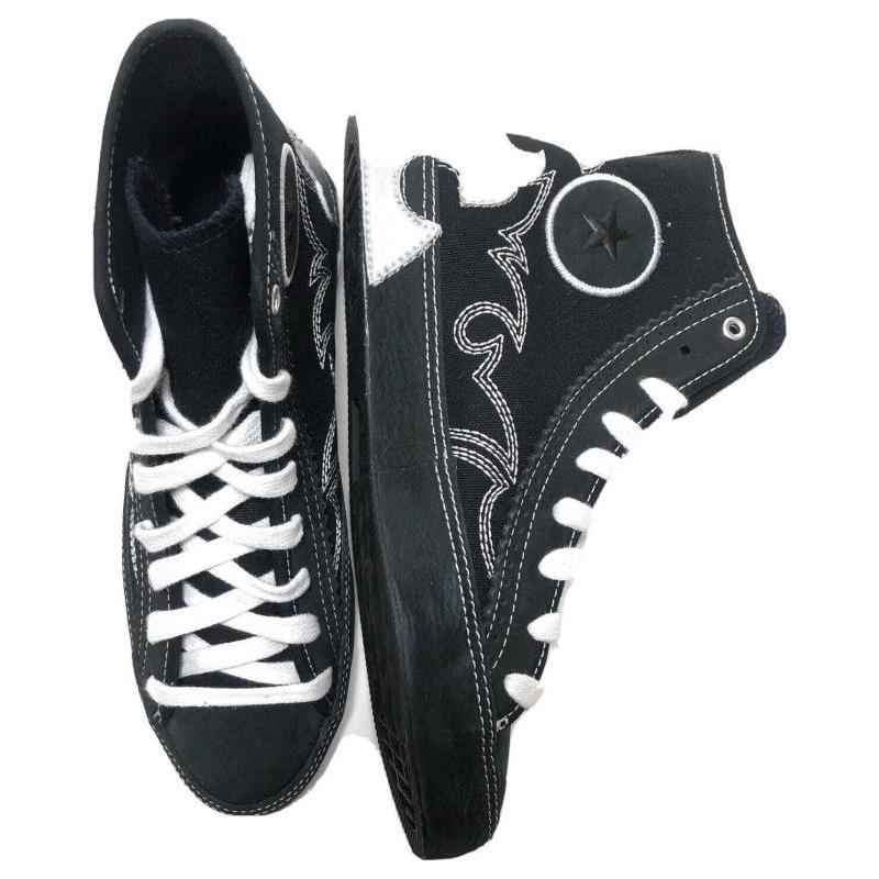 Converse Chuck Taylor All Star Sasha Высокие Черные Серебристые 'Сине-Белые' Женские