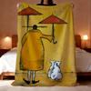 Плед Sam Toft Art Легкий 240г Фланелевое одеяло Мягкое, приятное для кожи для летнего охлаждения