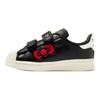 Hello Kitty x adidas Superstar Застежка на липучке I 50-летний юбилей Детские кроссовки Черный Основной черный Облачно-белый IG6997