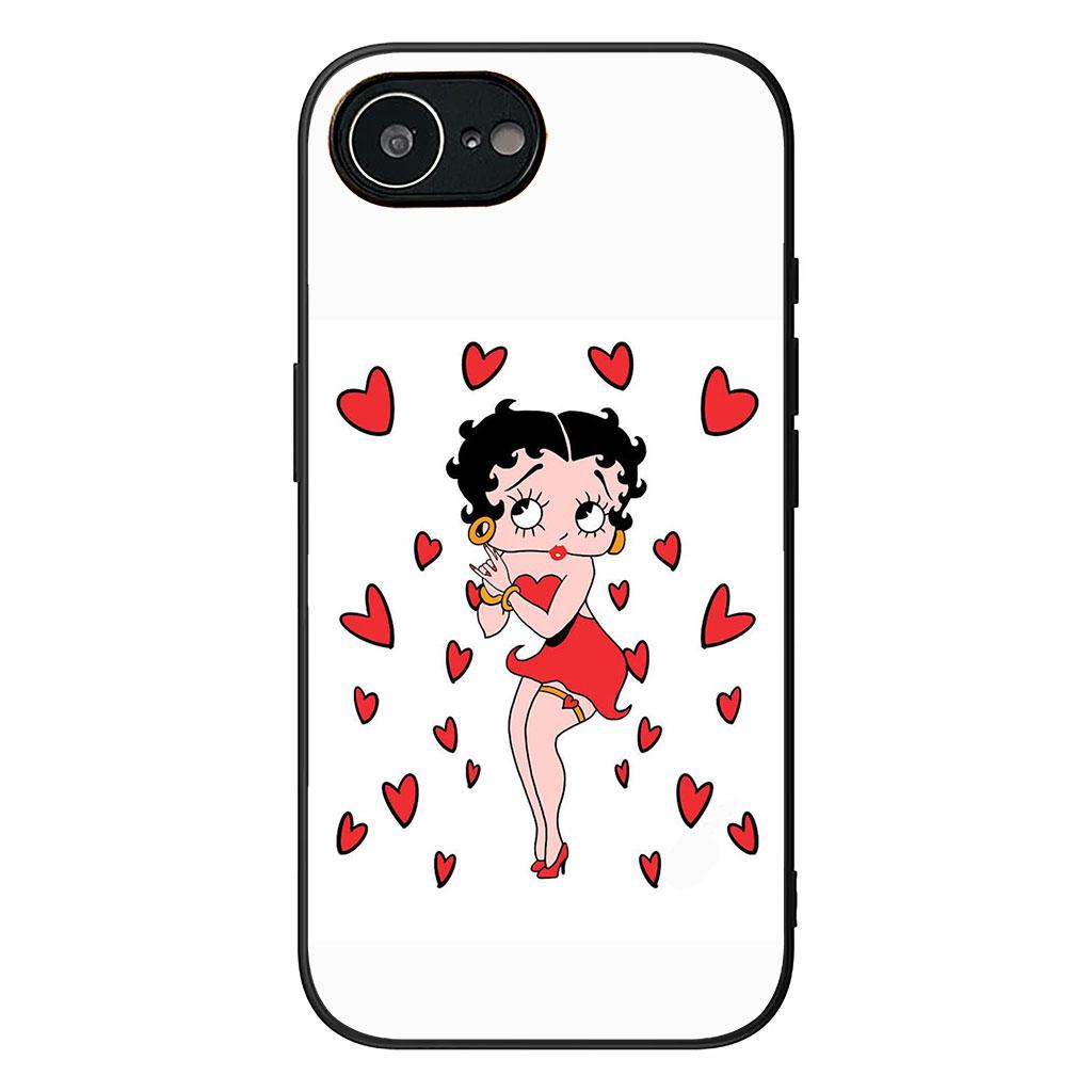 Чехол для телефона Kawaii B-Bettys Аниме B-Boops для Xiaomi Redmi Note 13 A3 A4 14 Pro Plus 9T 14C 13C 9C NFC + Pro+ 5G 4G Мягкий чехол