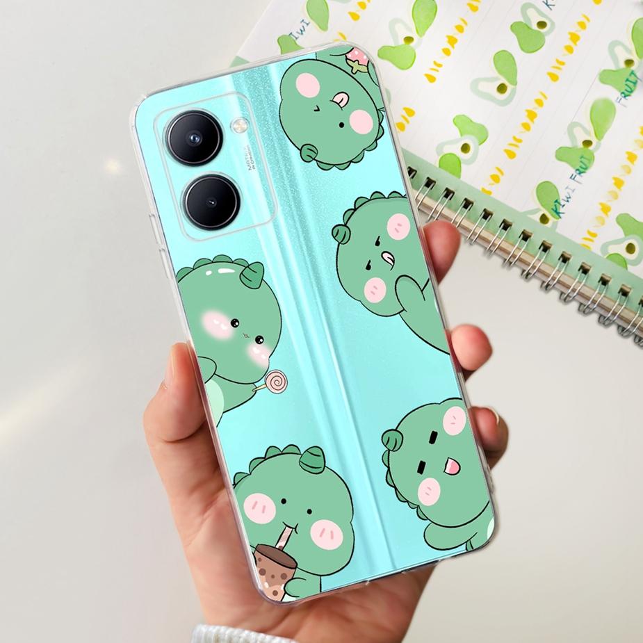 Для Realme C33 2023 Чехол Новый Модный Расписная Задняя Крышка Мягкий Силиконовый Чехол для Телефона Для Realme C33 C 33 RealmeC33 Fundas 6.5'' Сумки