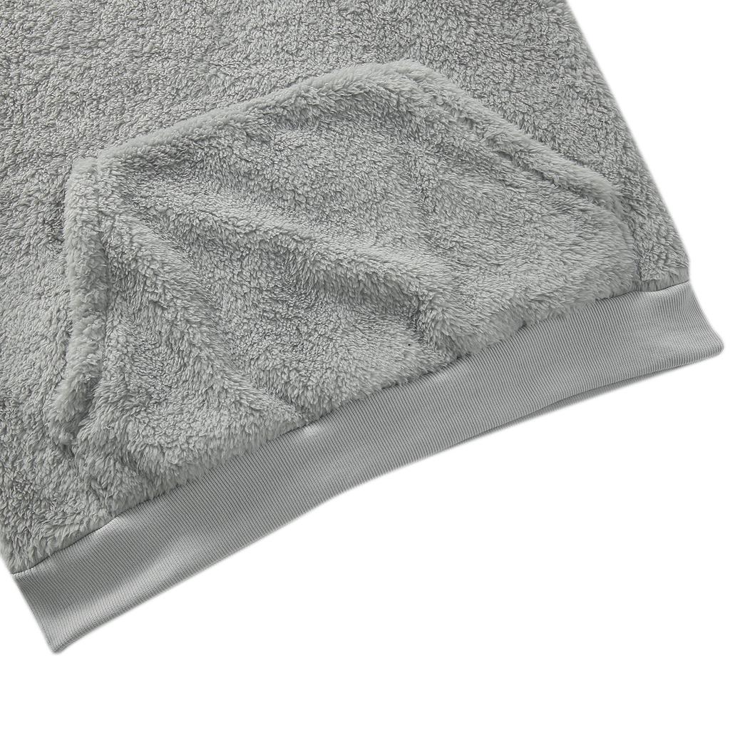 Осенне-зимняя мужская толстовка с капюшоном из шерпы, пушистый пуловер, зимняя толстовка с капюшоном из флиса, однотонный пуловер с длинными рукавами