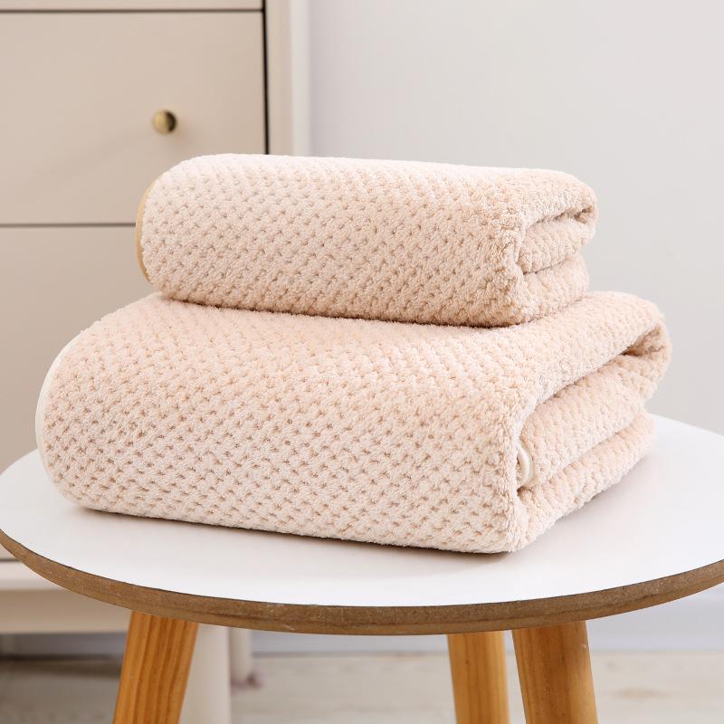 3 шт. высококачественных банных полотенец из кораллового флиса, мягкие и удобные душевые накидки, впитывающие толстые пляжные полотенца, впитывающие быстросохнущие полотенца