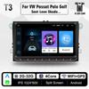 2 Din Android 9 Inch Car Radio For Volkswagen Golf 5 6 Passat B6 B7 Skoda Polo Jetta GPS Navigation Carplay Multimedia Player
