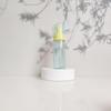 60ml Portable Transparent Green Facial Cleanser Foaming Bottle