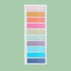 Morandi Color Sticky Notes PET Material Index Tabs Convenience Sticker Index Sticker  Notes Taking