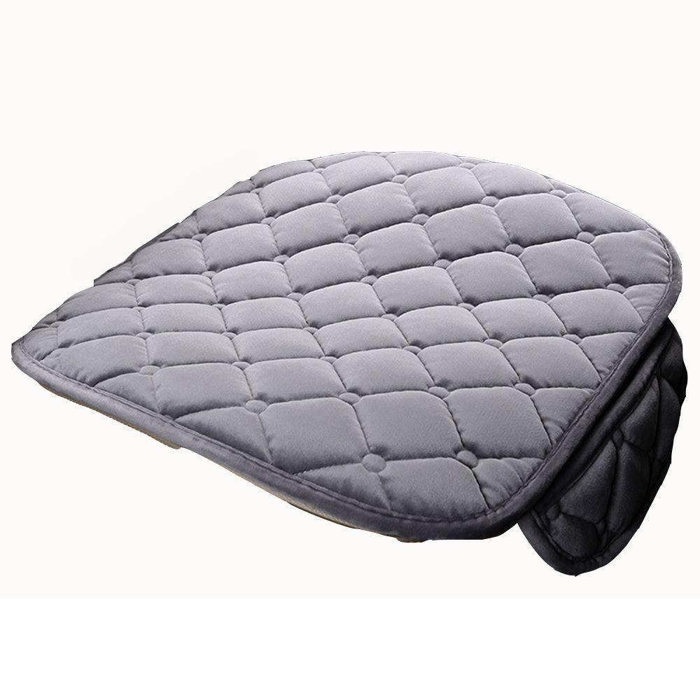 Pad For Car Interior Accessories Wool Plush Car Seat Cover Cushion Anti-slip Auto Protector