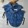 Denim Fake Collar Versatile Fake Collar Fake Shirt Collar Women'S Shirt Collar Fake Shirt Collar Fake Collar Multifunctional Fake Collar