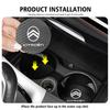 2Pcs Car Cup Mat Auto Emblem Coaster Interior Accessories For Citroen C4 C3 C5 C1 C2 C6 C4L DS3 DS4 Berlingo Picasso Jumper