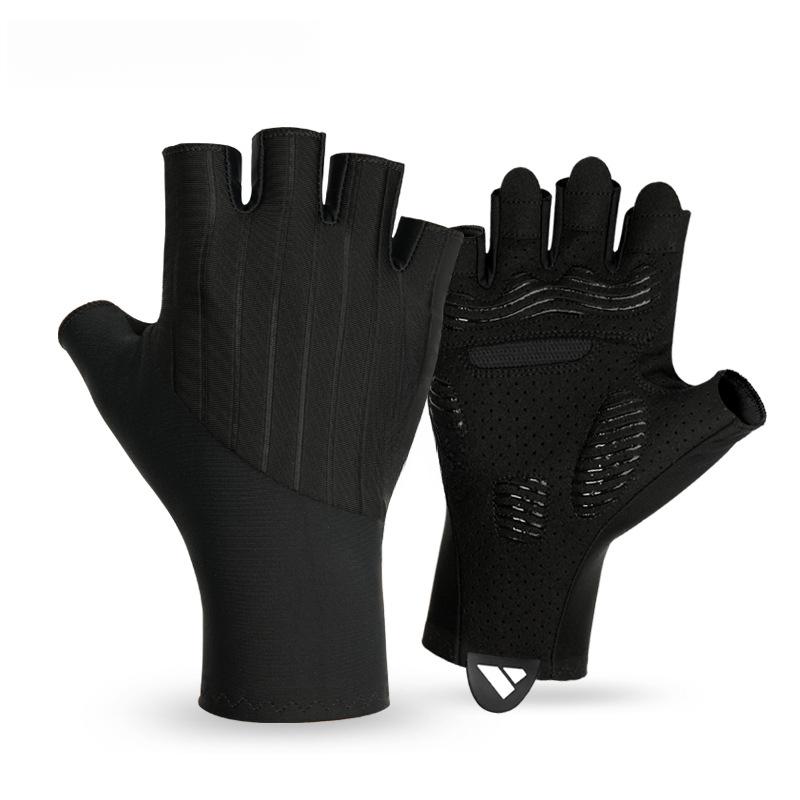 Летние перчатки без пальцев для езды для мужчин и женщин, дышащие, амортизирующие, износостойкие, велосипедные, для фитнеса, для занятий спортом на открытом воздухе
