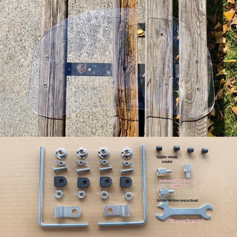 Универсальное ветровое стекло для электровелосипедов Aima, Tailing, Xiaodao и No.9