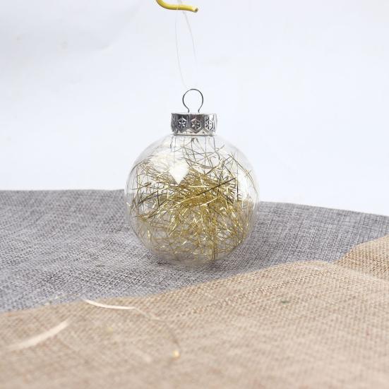 Рождественские шары, декоративные для вечеринки, диаметр 6 см, рождественские шары, подвеска на рождественскую елку, декор для церемонии открытия торгового центра, Рождественский кулон