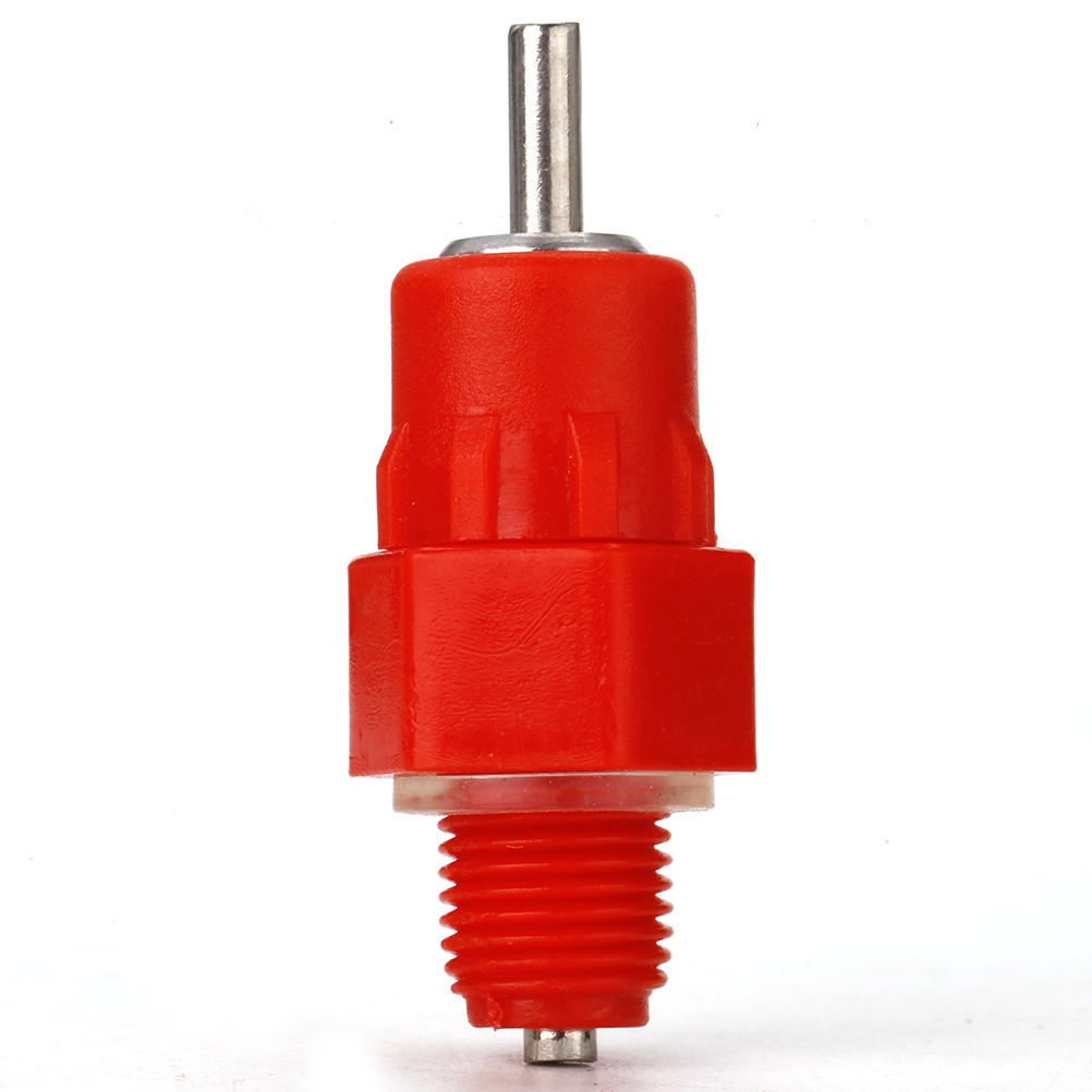 10 Pcs Push Nipple Cup Poultry Chicken Bird Quail Drinker Waterer