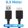 FONKEN USB 3.0 Micro B Data Cable Male A To Micro B USB Cable 5 Gbps Hard Drive Cables For Samsung Note3 Camera