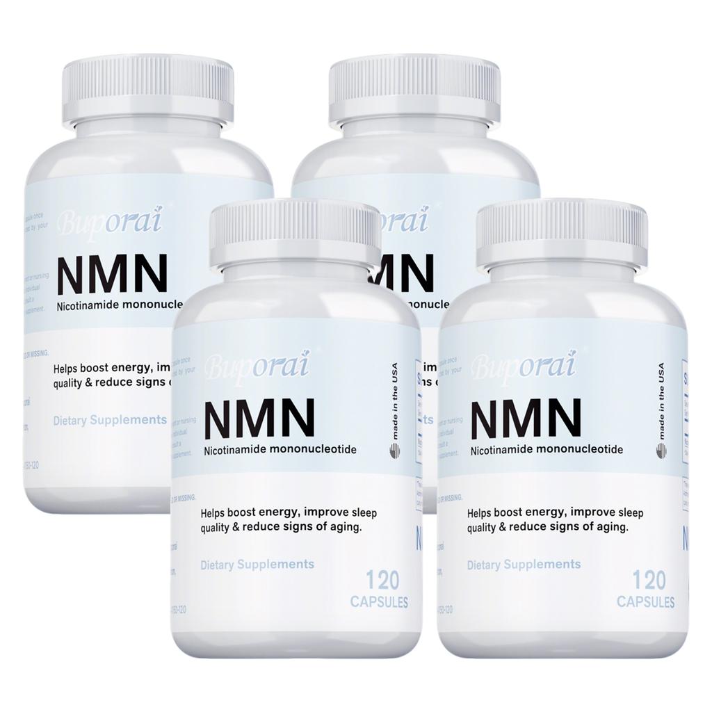 Buporai - Nicotinamide Mononucleotide (NMN) Dietary Supplement Capsules - Energy, Sleep Health