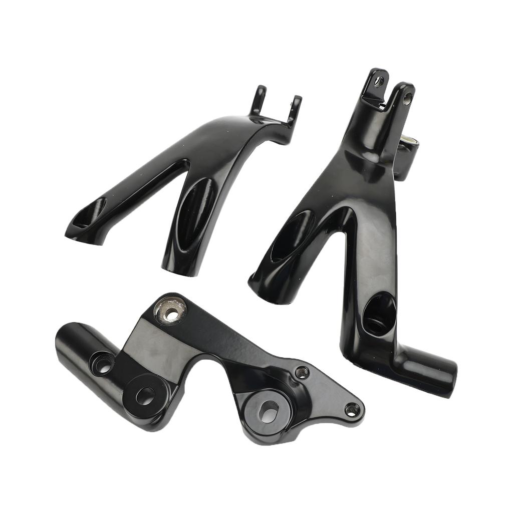 Black Forward Control Kit Fits 2018 and Up Softail Street Bob & Low Rider Models