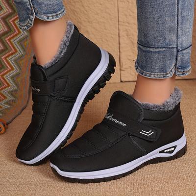 Хлопковая обувь женская новая зимняя бархатная утолщенная пара сноубутсы для улицы для ходьбы теплые короткие ботинки женские ботинки для внешней торговли