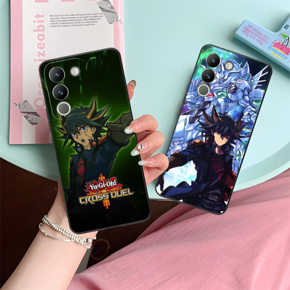 Чехол для мобильного телефона Yugioh Юсей Фудо для VIVO V60 V50 V40 V30 V29 V27 V25 V23 Pro Lite 5G Цветной печатный чехол Красивый чехол