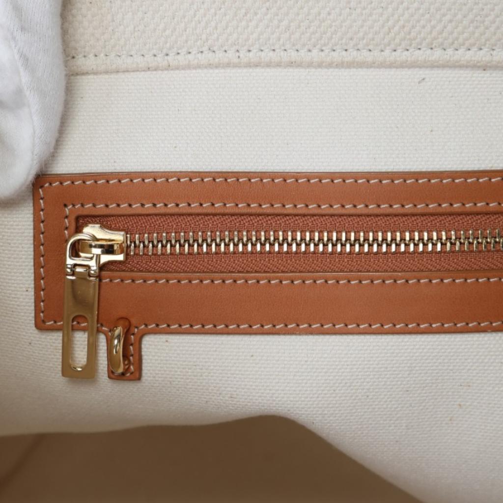 Celine Кросс-боди сумка Horizontalkava холст белый Женская 190062BNZ Б/у