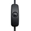 Flexible DC5521 Female to Male Extension Cord With Push Button Switches For Routers CCTV And Small Appliances