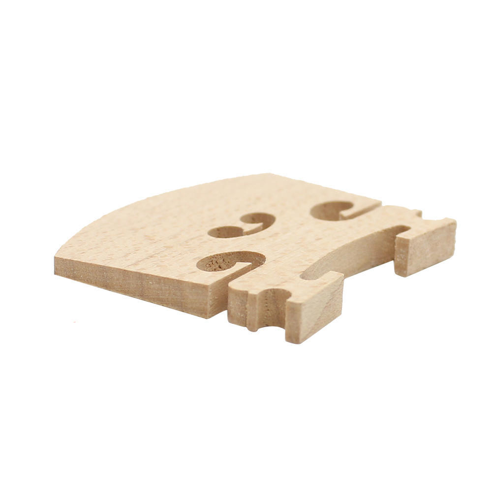 Violin Bridge Maple Wood Material for 4/4 3/4 1/2 1/4 1/8 Size Violin Accessory