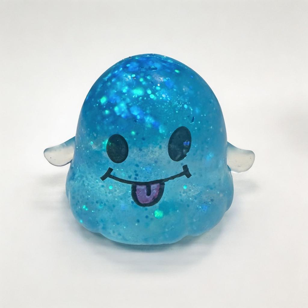 New explosion, Halloween large smiley face, ghost maltose pinch music, squeeze slow rebound decompression toy